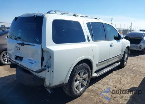 2013 Nissan Armada Platinum from USA, damaged, VIN 5N1BA0NF3DN613396